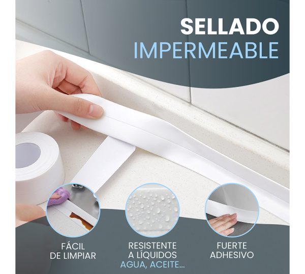 Cinta selladora impermeable (3 rollos) - Imagen 9