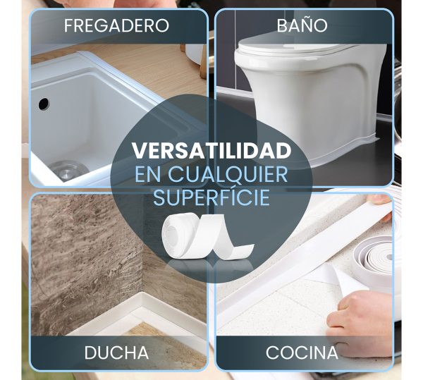 Cinta selladora impermeable (3 rollos) - Imagen 6