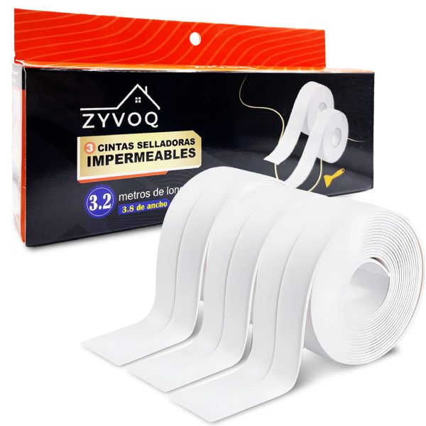 Cinta selladora impermeable (3 rollos)