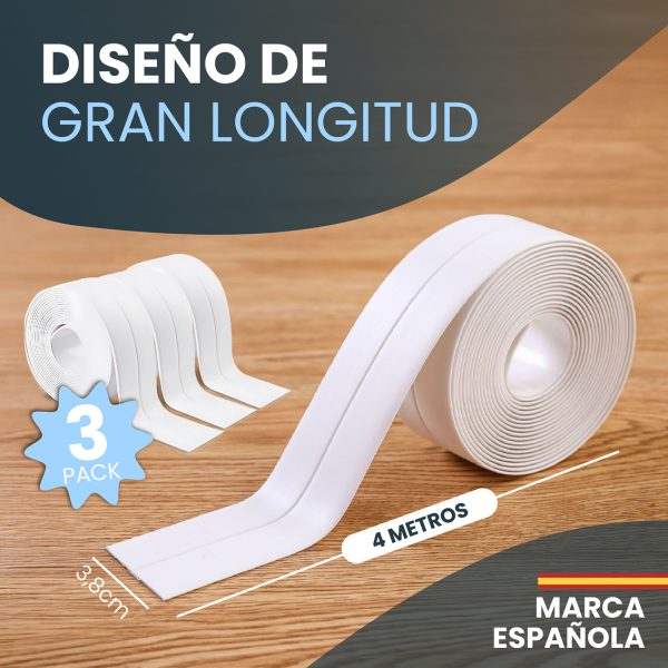 Cinta selladora impermeable (3 rollos) - Imagen 2
