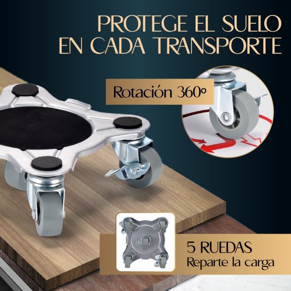 Kit levantador de muebles - Imagen 6